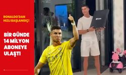 Cristiano Ronaldo'dan hızlı başlangıç! YouTube'da bir günde 14 milyon aboneye ulaştı