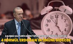 Çalışma saatleri değişiyor! Esnek çalışma için 4 model Cumhurbaşkanı Erdoğan'ın önüne gidecek