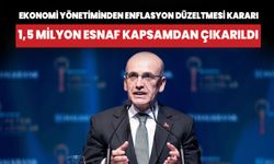 Bakan Şimşek açıkladı: 1,5 milyon mükellef kapsamdan çıkarıldı