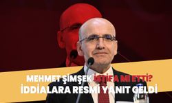 "Mehmet Şimşek'in istifa ettiği" iddiasına resmi yanıt