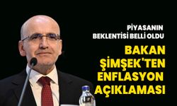 Hazine ve Maliye Bakanı Şimşek'ten yeni enflasyon açıklaması