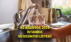 İSKİ SU KESİNTİSİ! 30 Ağustos 2024 Avcılar’a Fatih’e sular ne zaman gelecek?