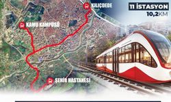 Samsun'a yeni tramvay hattı geliyor