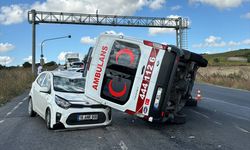 Arnavutköy'de ambulansın da karıştığı zincirleme kazada çok sayıda yaralı var