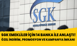 SGK, 14 banka ile emeklilere özel indirimler için anlaştı