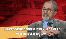 Naci Görür deprem için yüzde verdi: "Çok yavaşız"