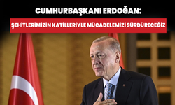 Cumhurbaşkanı Erdoğan şehitlerimiz için mesaj yayınladı