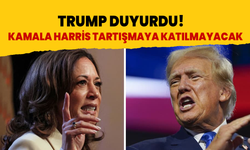 Trump Kamala Harris'in 4 Eylül tartışmasına katılmayacağını duyurdu