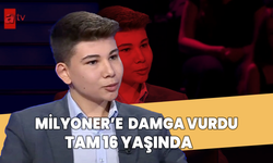 16 yaşındaki genç girişimci Milyoner'e damga vurdu