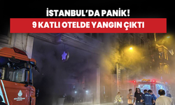 İstanbul Beyoğlu'nda 9 katlı otelde yangın çıktı