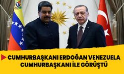 Cumhurbaşkanı Erdoğan, Venezuela Cumhurbaşkanı ile görüştü!