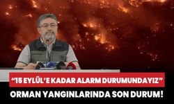 Bakanı İbrahim Yumaklı'dan yangın açıklaması