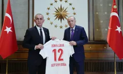 TFF Başkanı İbrahim Hacıosmanoğlu’ndan Cumhurbaşkanı Recep Tayyip Erdoğan'a ziyaret