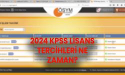 KPSS lisans 2024 tercihleri ne zaman? 2024/2 merkezi atama ne zaman yapılacak?