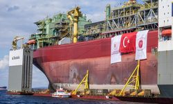 Türkiye'nin ilk yüzer doğal gaz üretim platformu Çanakkale`de