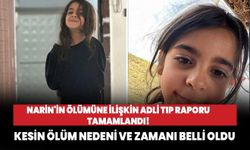 Narin'in ölümüne ilişkin Adli Tıp raporu tamamlandı!