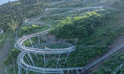 Ordu'da yarım milyon kişi dağ kızağı heyecanı yaşadı