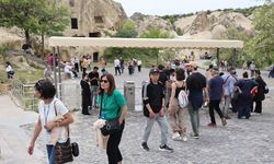 Kapadokya'da turist akını! 8 ayda 3 milyon turist ağırlandı