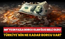 IMF'ye en fazla borcu olan ülke belli oldu!