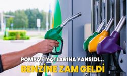 Benzine zam geldi