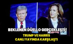 Beklenen düello gerçekleşti! Trump ve Harris canlı yayında karşılaştı