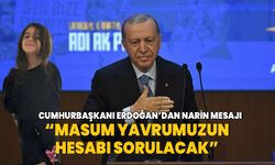 Cumhurbaşkanı Erdoğan: Masum yavrumuz Narin'in hesabı sorulacak