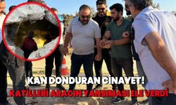 Kan donduran cinayet! Aracın yansıması ele verdi