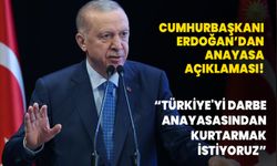 Cumhurbaşkanı Erdoğan: Türkiye'yi darbe anayasasından kurtarmak istiyoruz