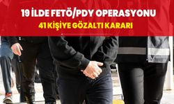 FETÖ/PDY silahlı terör örgütüne operasyon: 41 gözaltı kararı