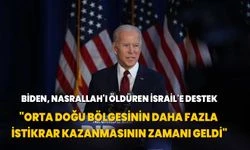 Biden, Nasrallah'ı öldüren İsrail'e destek verdi! "Orta Doğu bölgesinin daha fazla istikrar kazanmasının zamanı geldi"