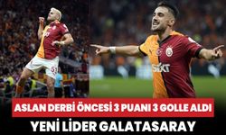 Aslan derbi öncesi sürprize izin vermedi! Galatasaray 3 puanı 3 golle aldı