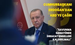 Cumhurbaşkanı Erdoğan'dan ABD'ye çağrı! "Savunma sanayiinde ihracat engelleri kaldırılmalı"