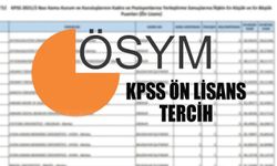 KPSS ön lisans branş bazında sıralama 2024! KPSS ön lisans tercihleri ne zaman?