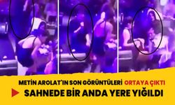 Metin Arolat'ın sahnedeki son görüntüleri ortaya çıktı