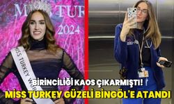 Birinciliği kaos çıkarmıştı! Miss Turkey güzeli Bingöl'e atandı