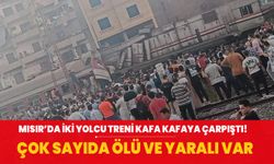 Mısır’da iki yolcu treni kafa kafaya çarpıştı! Çok sayıda ölü ve yaralı var