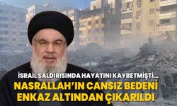 İsrail saldırısında ölen Nasrallah enkaz altından çıkarıldı