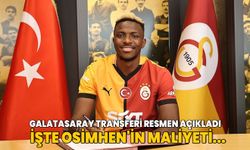 Galatasaray, Osimhen'in maliyetini açıkladı