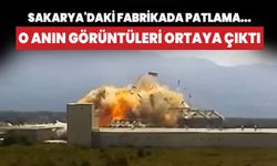 Sakarya'daki Oba Makarna fabrikasının patlama görüntüleri ortaya çıktı!