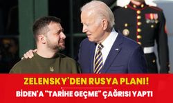 Zelensky'den Rusya planı! Biden'a "tarihe geçme" çağrısı yaptı