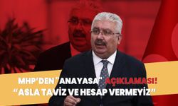 MHP Genel Başkan Yardımcısı Yalçın'dan "Anayasa" açıklaması: Asla taviz de hesap da vermeyiz