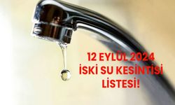 İSTANBULLULAR SU KESİNTİSİNE KARŞI DİKKAT! 12 Eylül 2024 İSKİ su kesintisi SORGULAMA!