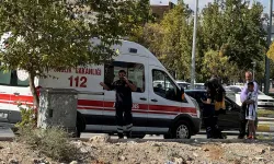 Ambulans su kanalına devrildi! Yaralılar var