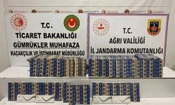 Ağrı'da kaçak sigara operasyonu!