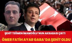 Gara bölgesinden acı haber! Üsteğmen Ömer Fatih Ayar şehit oldu