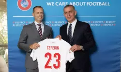 TFF Başkanı Hacıosmanoğlu ve UEFA Başkanı Ceferin İsviçre'de görüştü