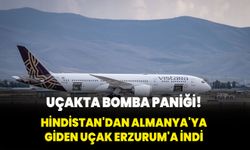 Hindistan'dan Almanya'ya giden uçak Erzurum'a acil iniş yaptı