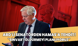 ABD'li senatörden Hamas'a tehdit! "Sinvar'ı öldürmeyi planlıyoruz"