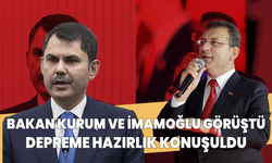 Bakan Murat Kurum, Ekrem İmamoğlu ile görüştü