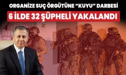 Antalya merkezli 6 ilde organize suç örgütüne "KUYU-27" operasyonu: 32 şüpheli yakalandı